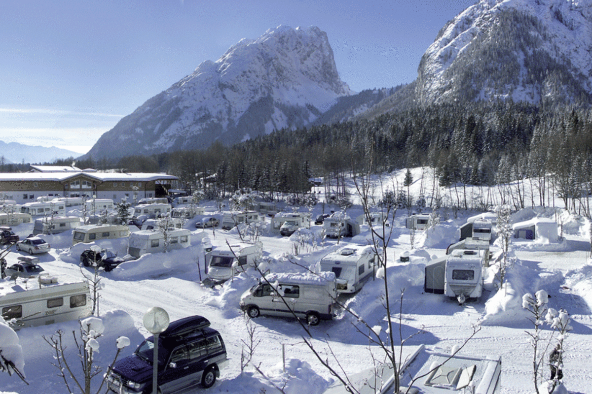 Campen in der Olympiaregion Seefeld