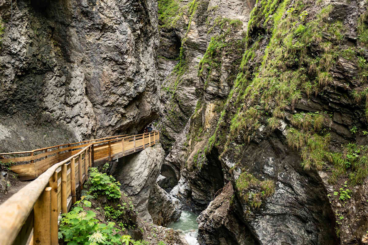Holzsteg Lichtensteinklamm