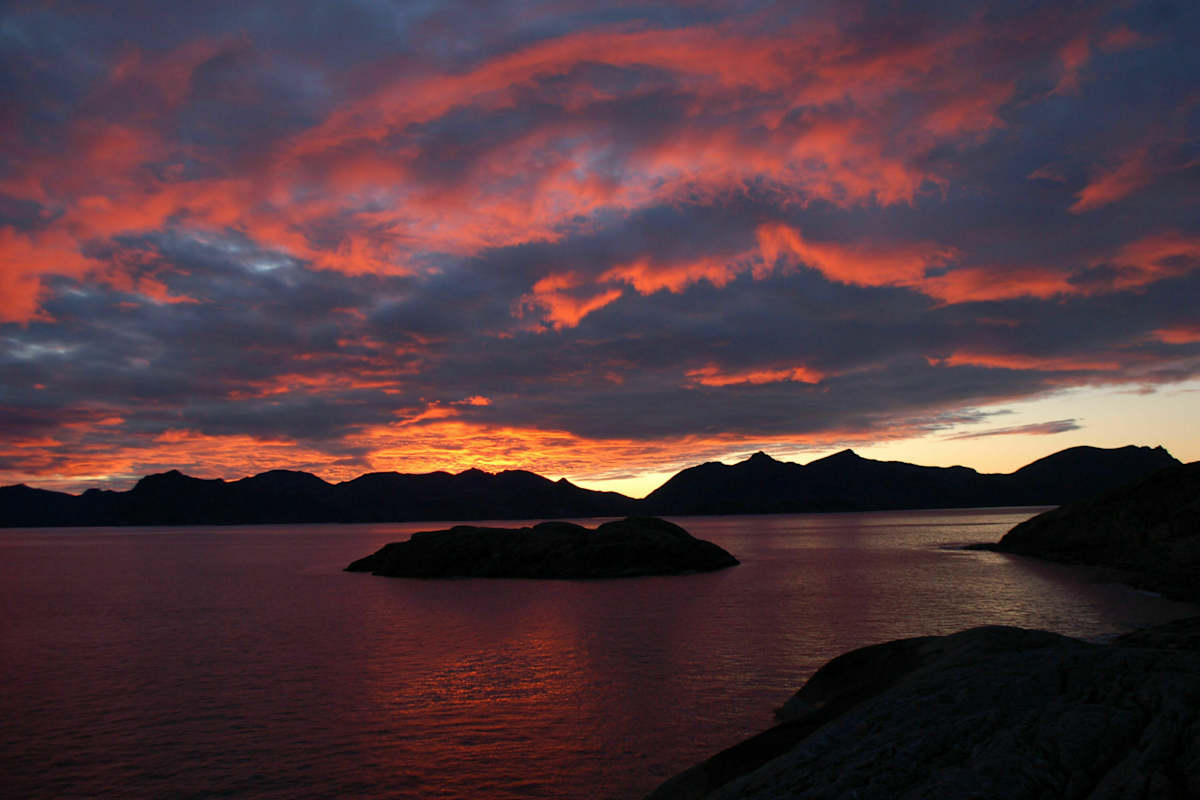 Lofoten Campen Klettern