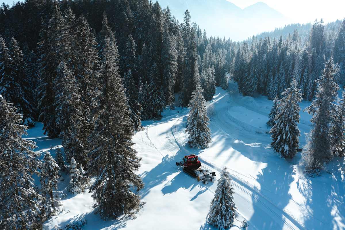 Alle Loipen der Region Seefeld werden täglich frisch präpariert.