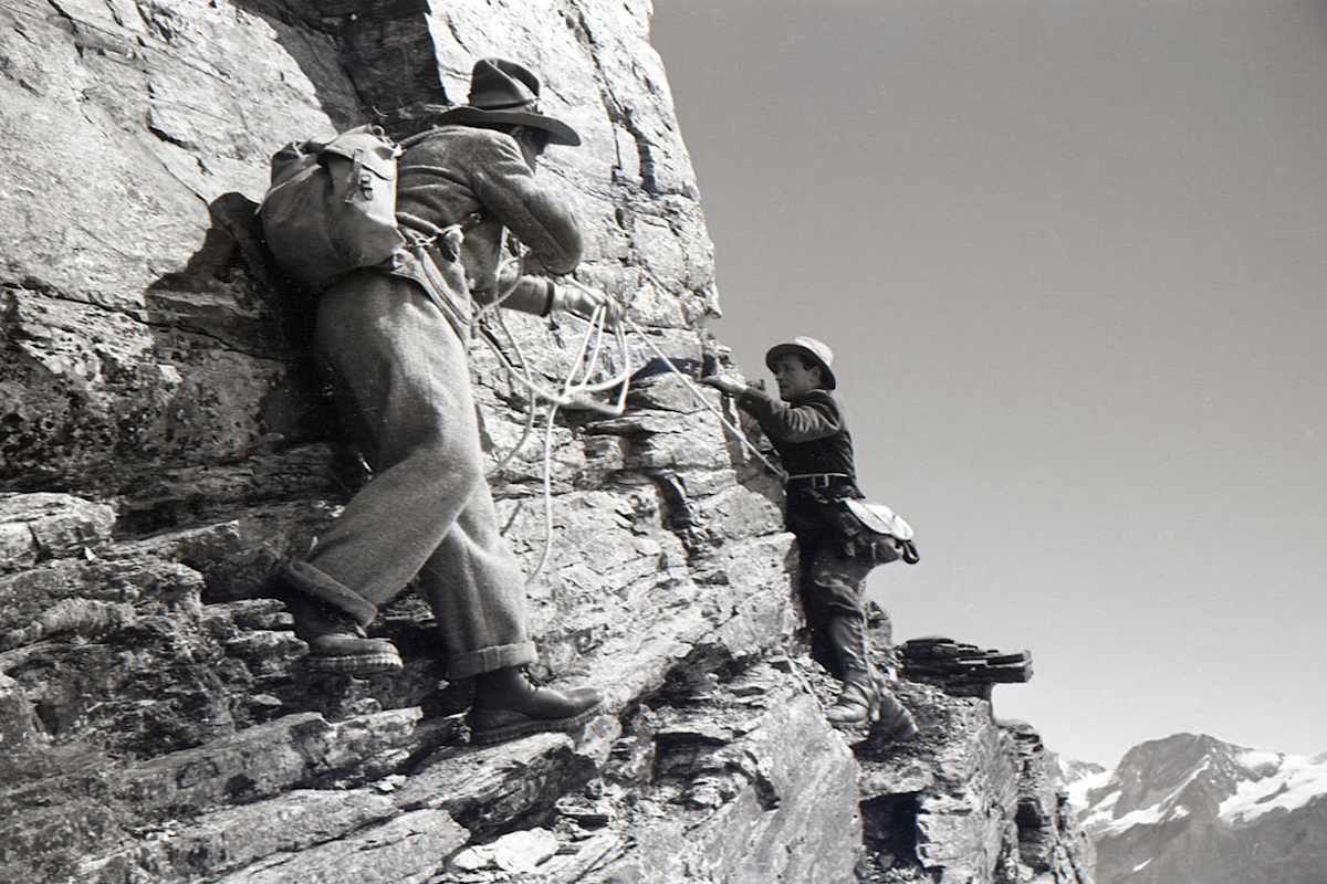 Luis Trenker in „Der Berg ruft“ 