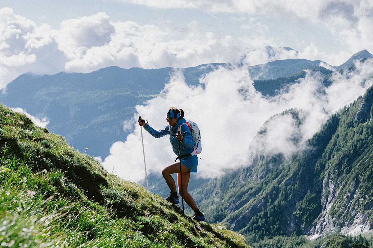 Die Pedroc Kollektion von Salewa im Einsatz im alpinen Gelände.
