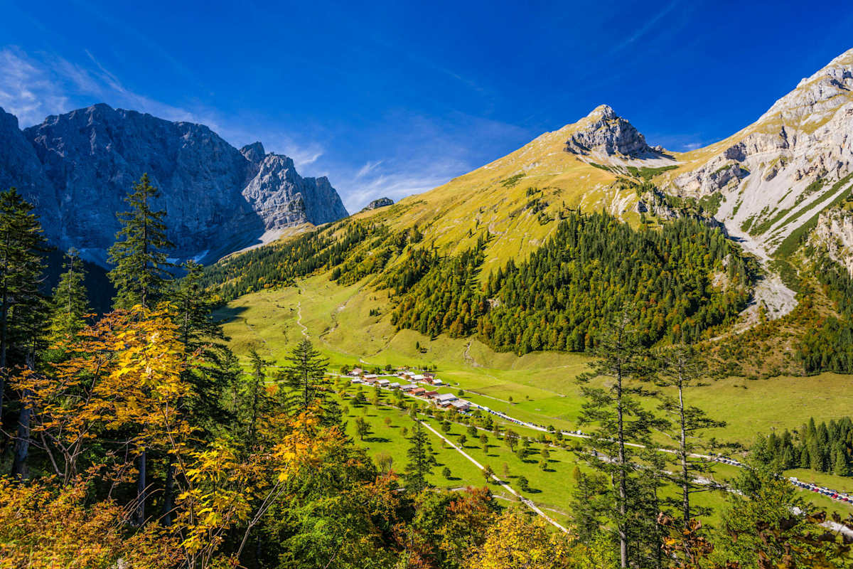 Naturpark Karwendel Almendorf Eng