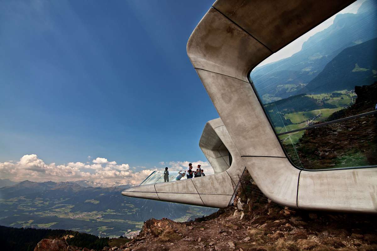 Fantastische Aussicht von der neuen Plattform