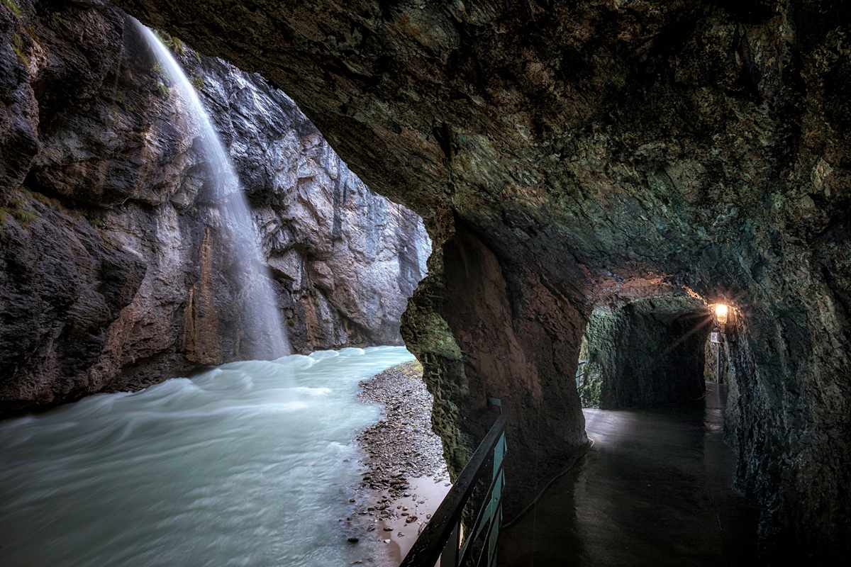 Die Aareschlucht im Haslital