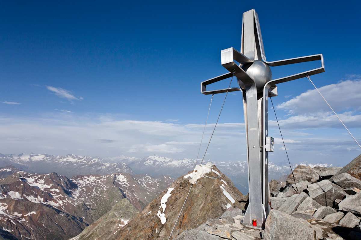 Zuckerhütl Gipfelkreuz
