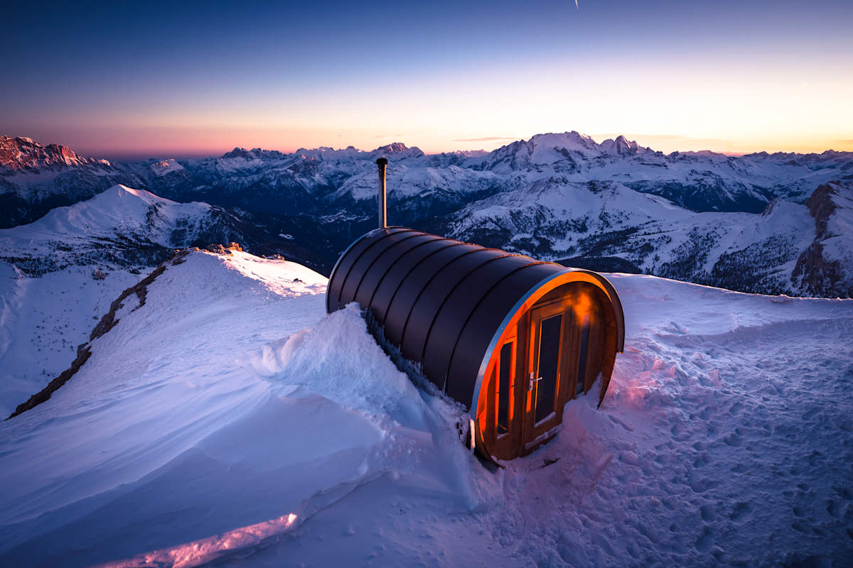 Sauna Rifugio Lagazuoi