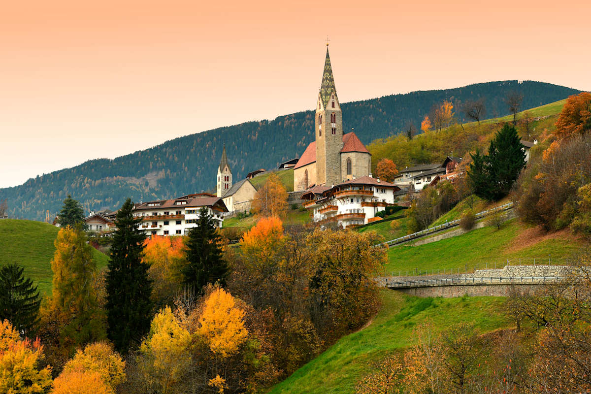 Villanders im Herbst