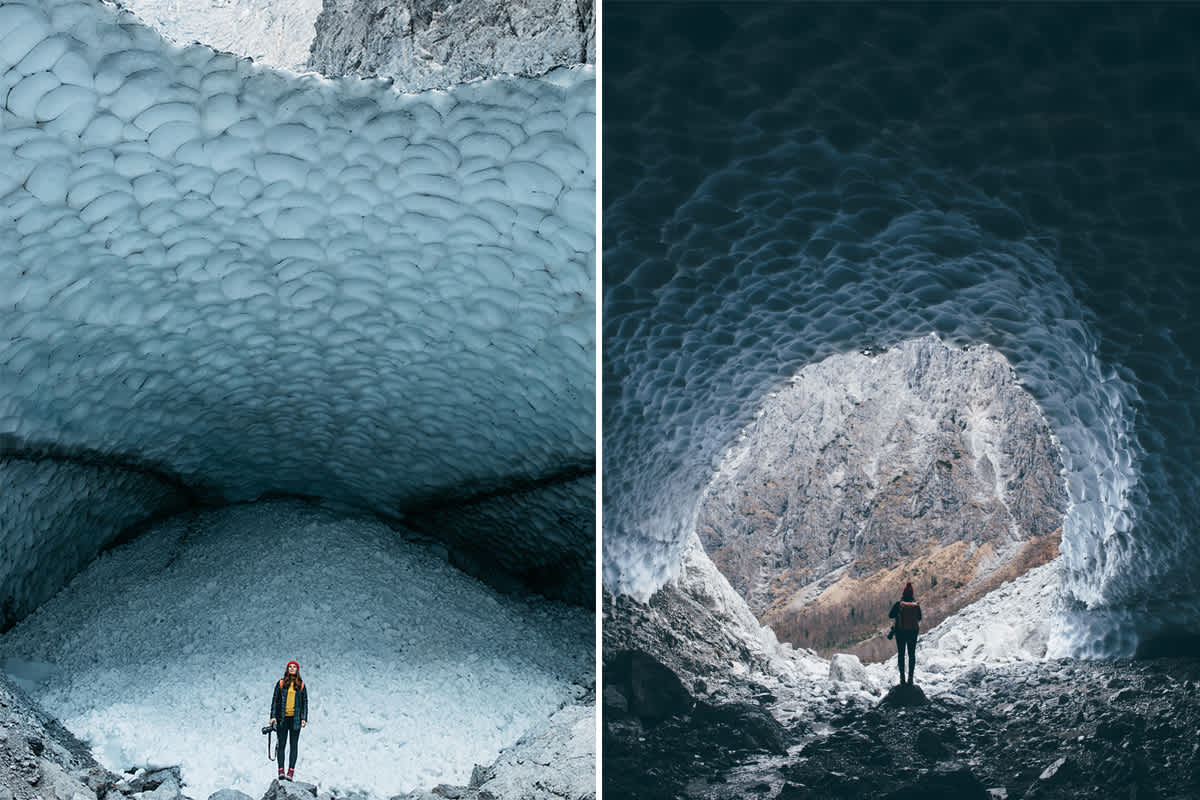 Beeindruckend von vorne bis hinten: Die Eiskapelle bei Berchtesgaden