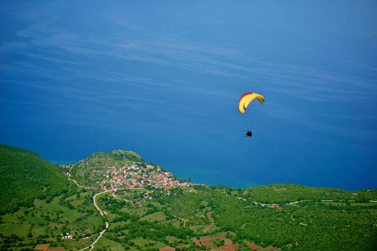 Mountainbike Ohridsee Mazedonien Bergwelten