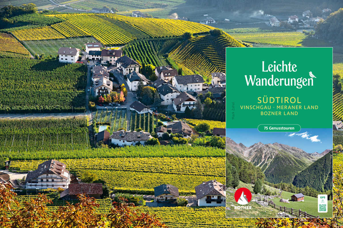 Wein- und Obsthänge bei Eppan.