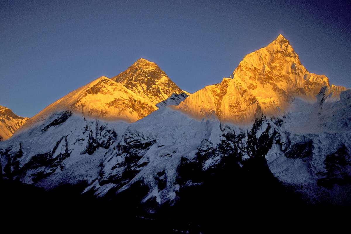 Höchster Berg der Erde: Mount Everest, Himalaya
