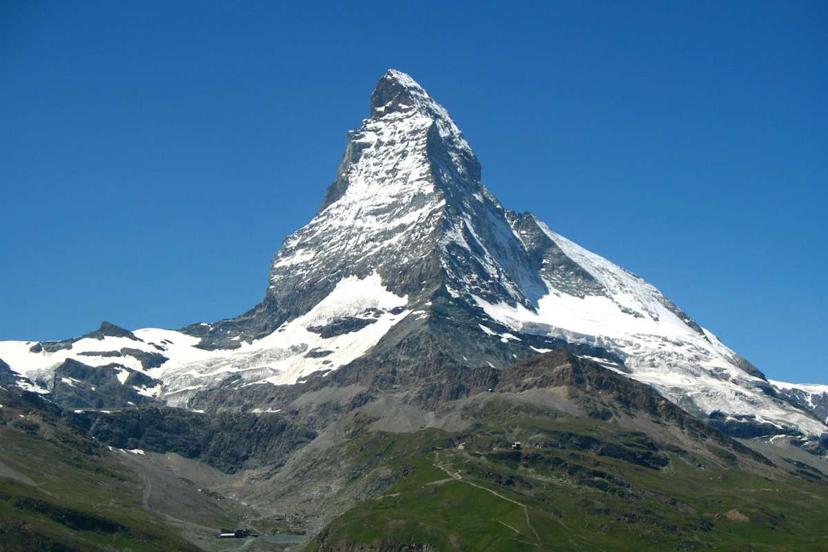 Matterhon: Blick auf Ost- und Nordwand