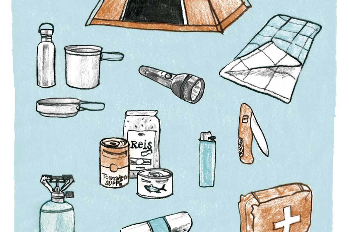 Dinge fürs Campen