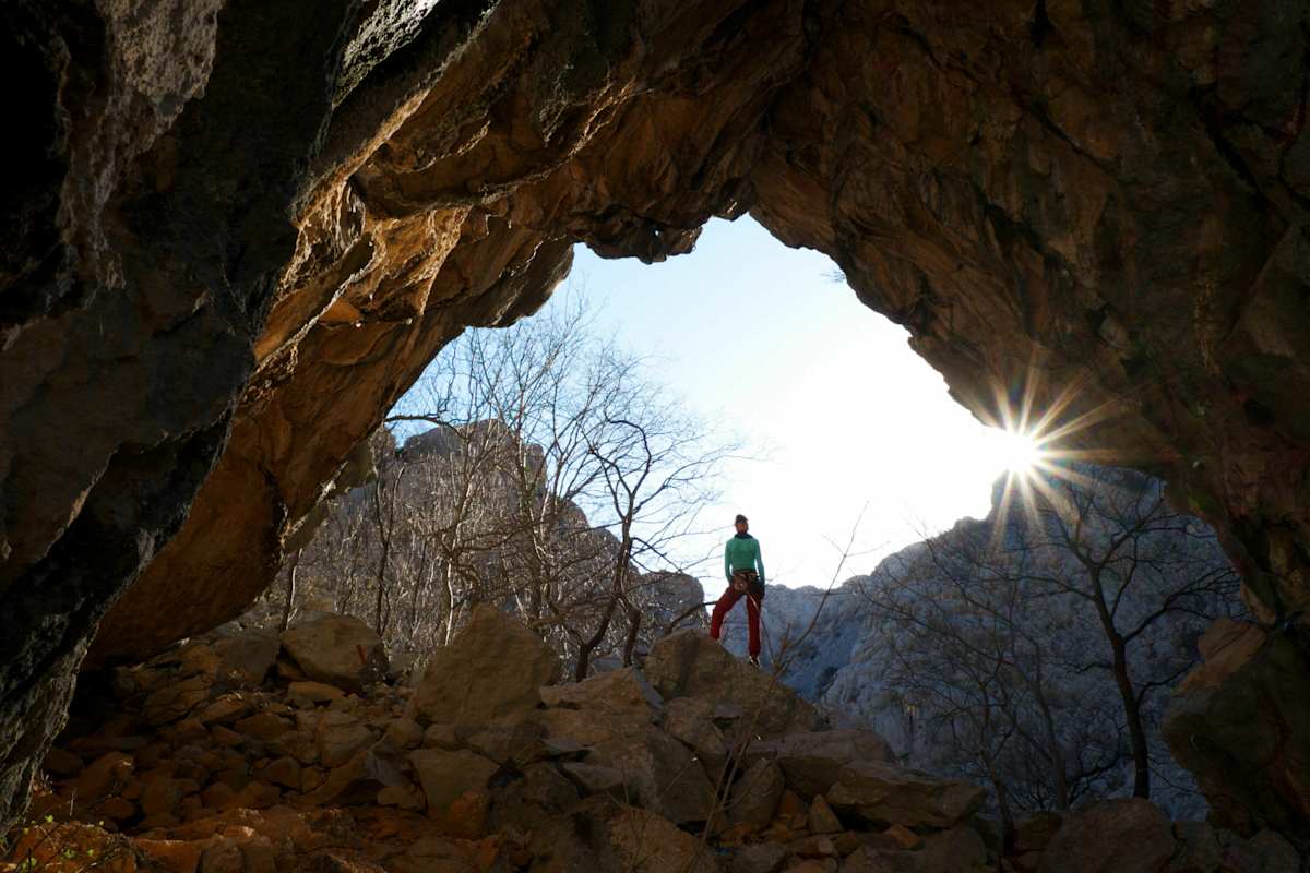 Wandern und Klettern im Paklenica Nationalpark, Kroatien