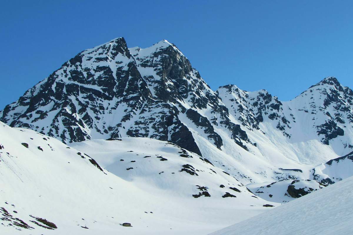 Pass da Fless in der Bündner Silvretta