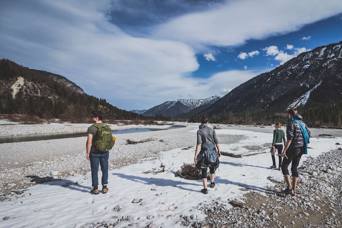 Wandern an der Isar