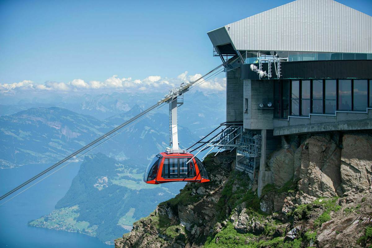 Seilbahn-Fahrzeuge: Pendelbahn-Kabine