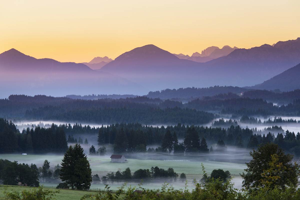 Pfaffenwinkel in Bayern: Naturschutzgebiet Hardt