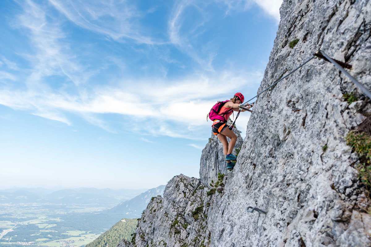 Der Pidinger Klettersteig am Hochstaufen (1.771 m)