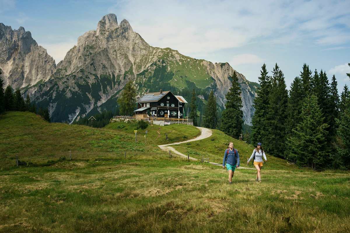 Die idyllisch gelegene Mödlinger Hütte