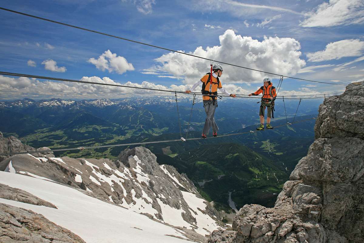 Klettersteig-Camp am Dachstein