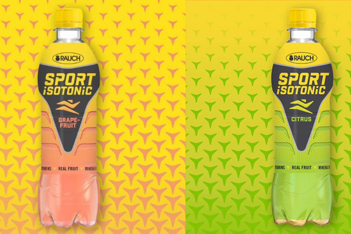 Volle Kraft voraus: Mit RAUCH Sport Isotonic tankst du Schluck für Schluck frische Energie und Vitamine.