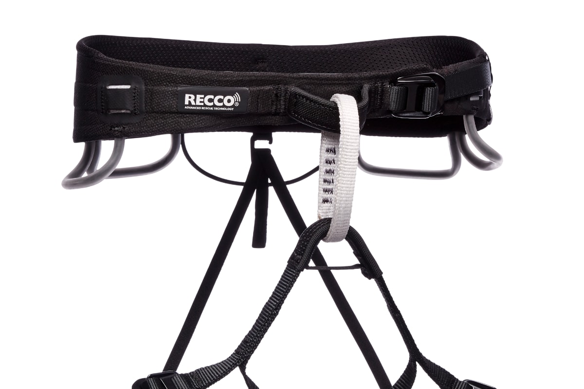 Black Diamond Klettergurt mit integriertem Recco-Reflektor