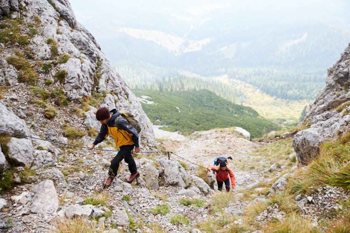 Über den Reißtalersteig hinauf auf die Rax