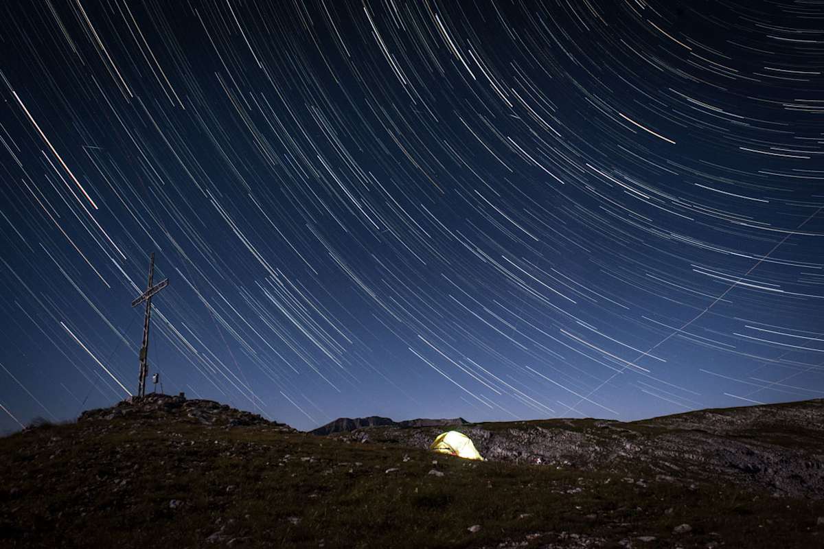 Nichts ist so schön wie eine Nacht unter dem freien Sternenhimmel zu verbringen