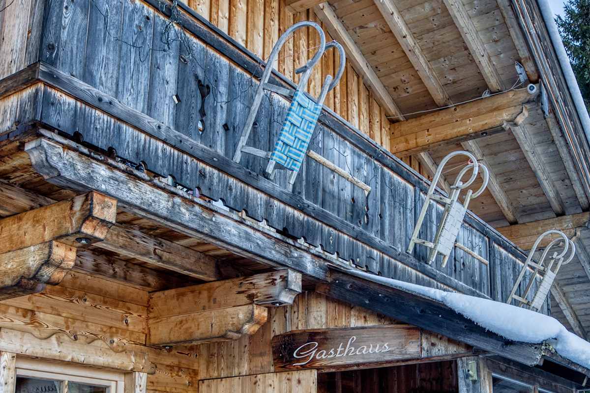 Rodlhütte, Rodeln, Achensee, Almhütte