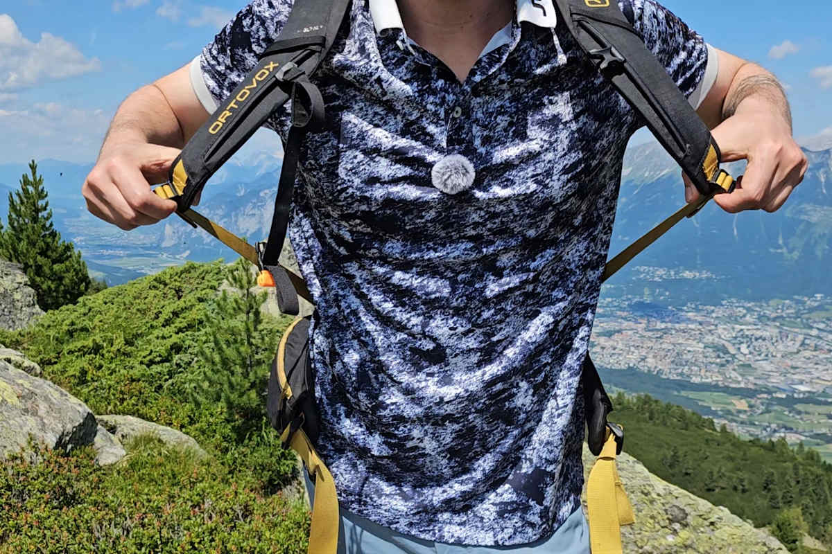 Rucksack richtig einstellen, Wandern