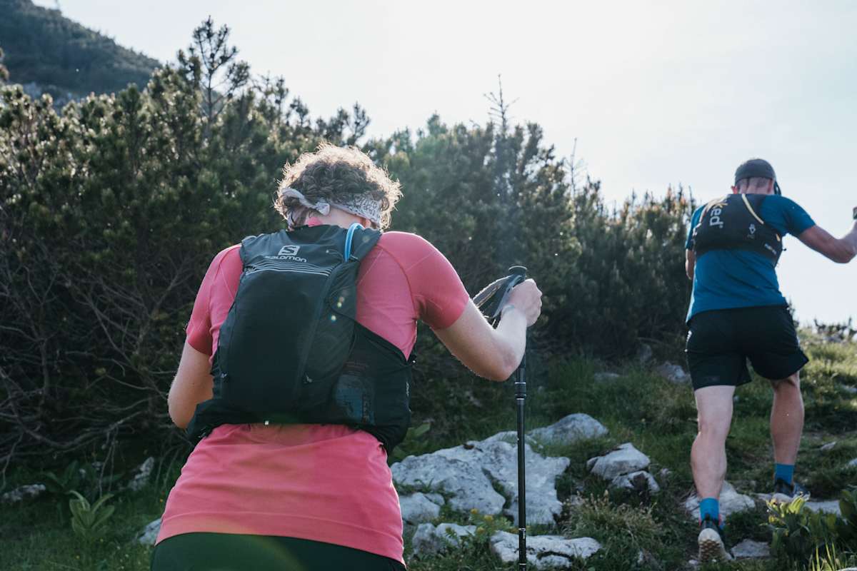 Trailrunning Weste Rucksack Wandern Bergwelten
