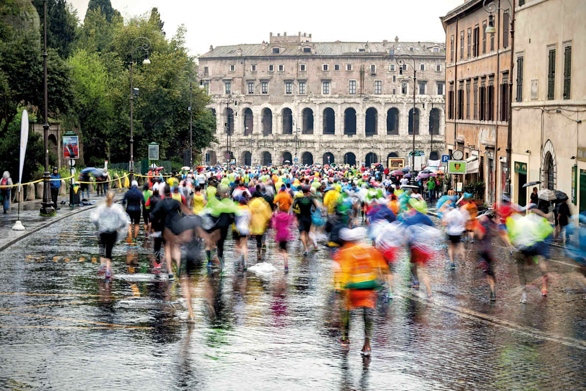 Rom-Marathon in Italien