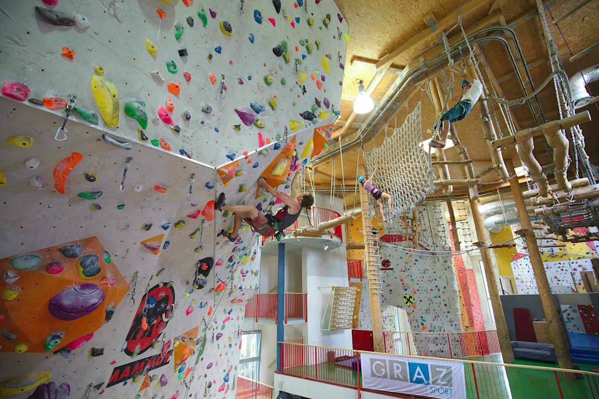 Auch der Innenbereich des City Adventure Center begeistert.