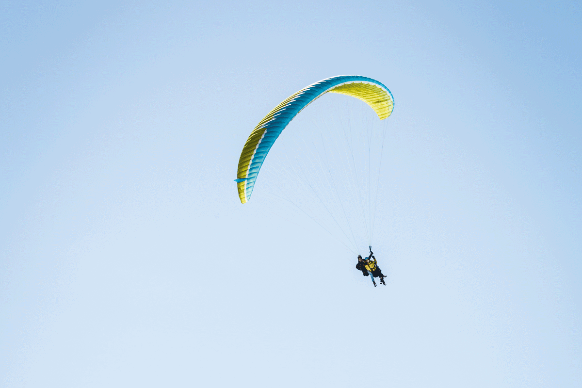 Mit dem Tandemflug über die Jungfrau-Region 