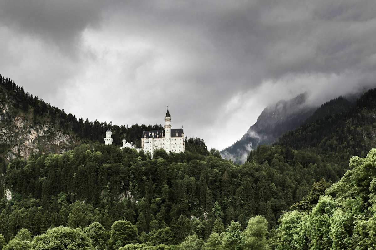 Schloss Neuschwanstein in Bayern