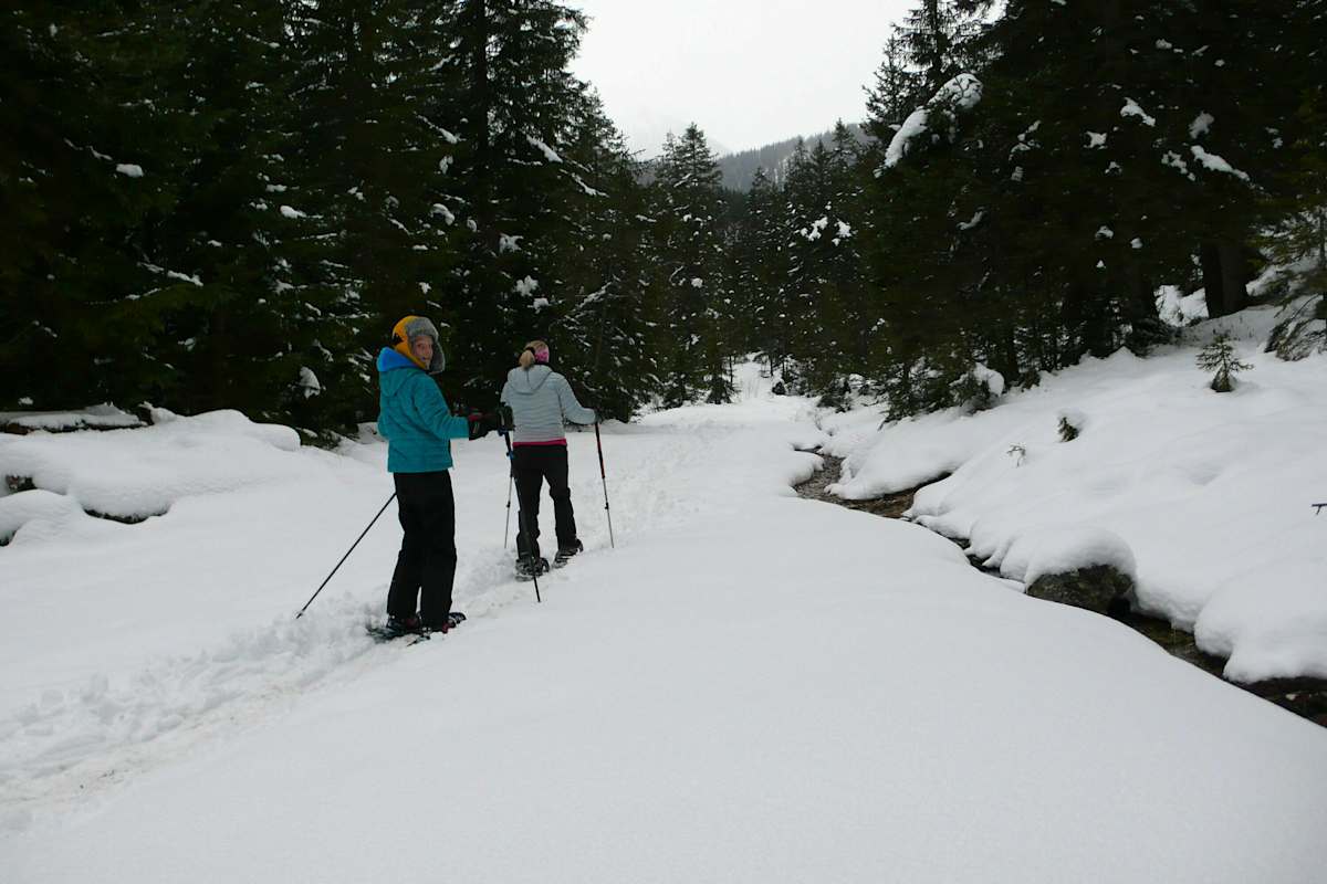 Schneeschuhwandern mit Kindern