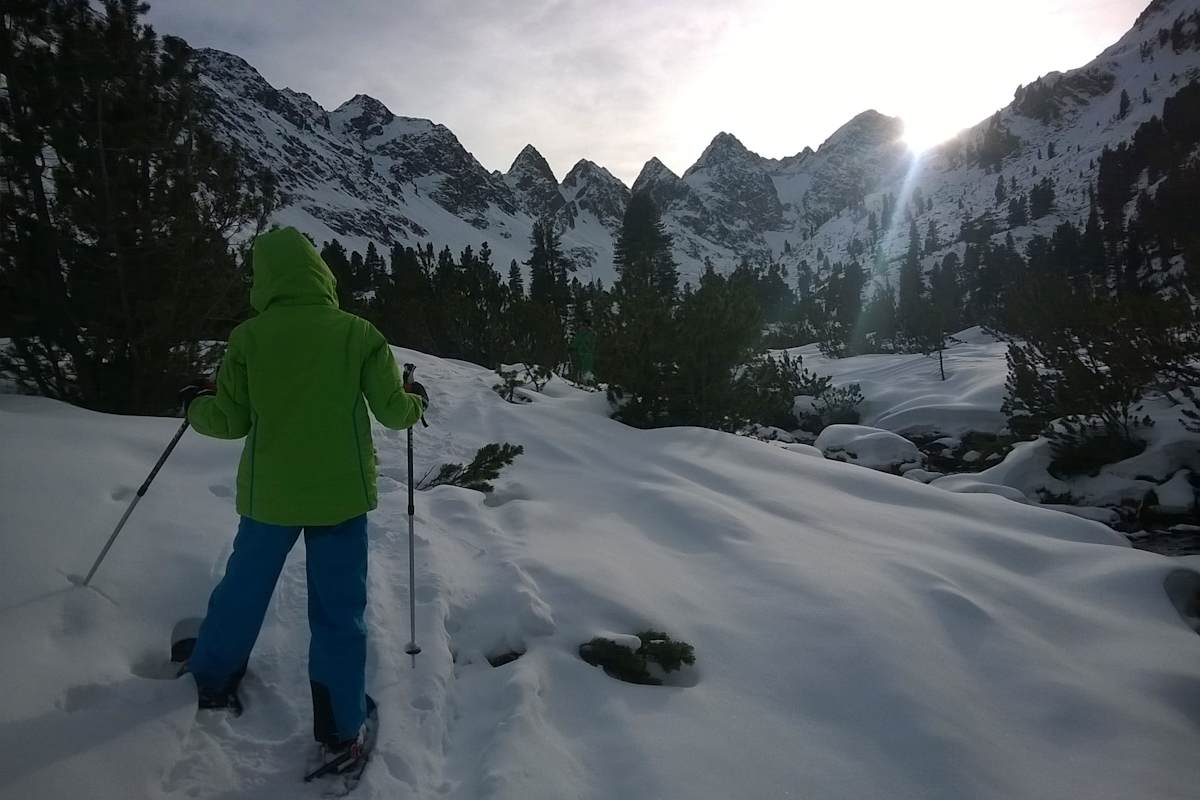 Schneeschuhwandern mit Kindern