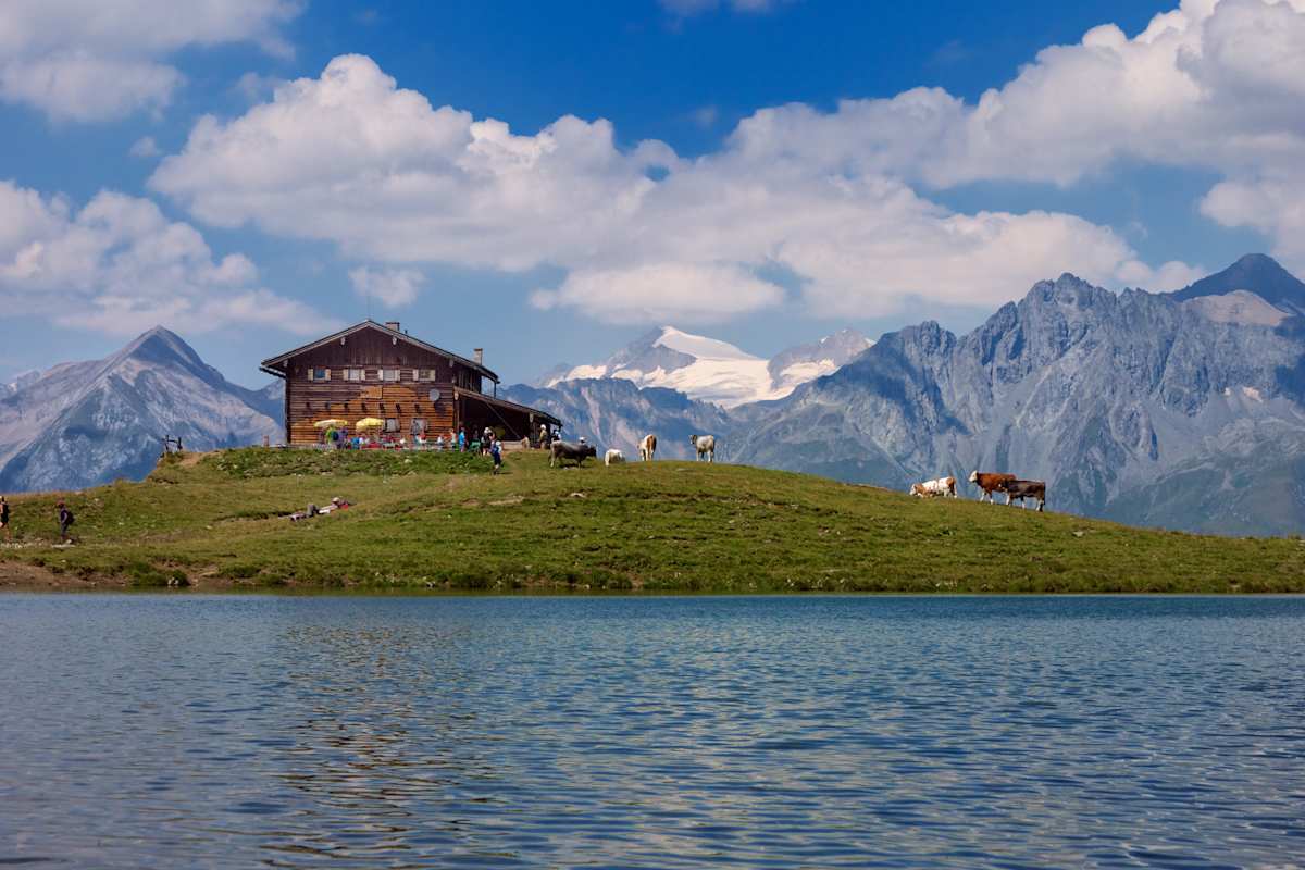 Zupalsee und Zupalseehütten, Nationalpark Hohe Tauern