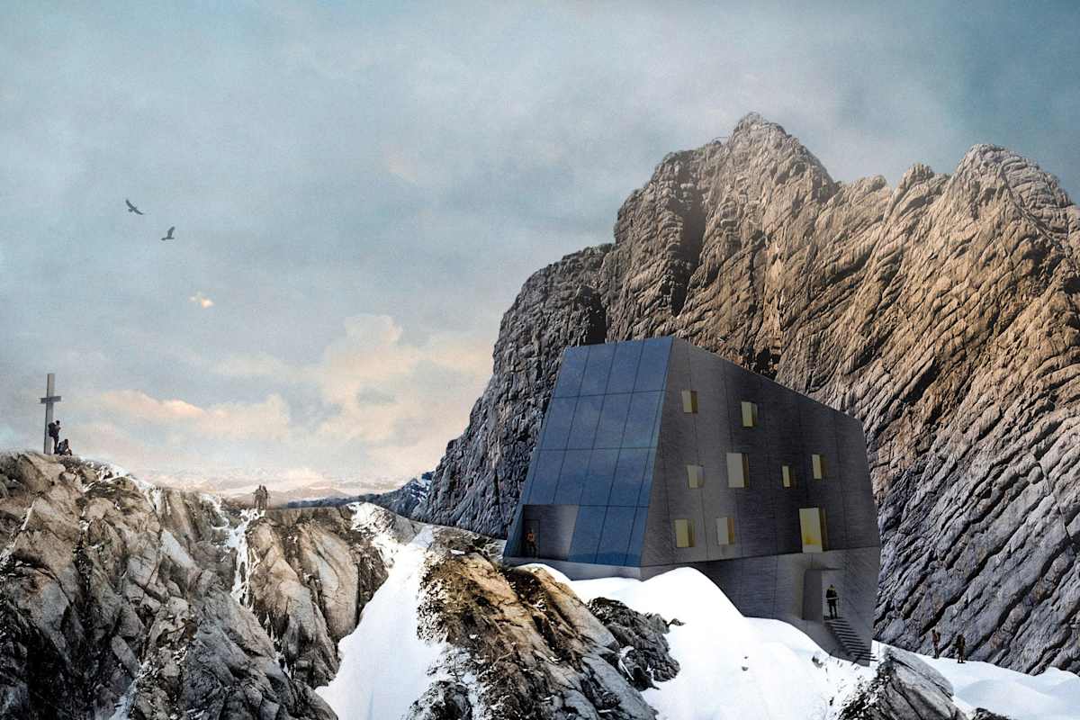 Entwurf: Neubau der Seethalerhütte in Oberösterreich