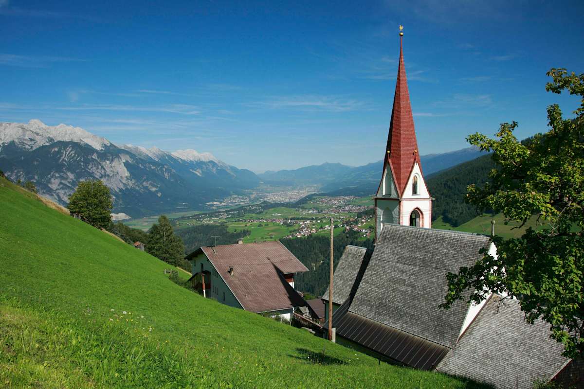 Wallfahrtskirche: St. Quirin im Sellraintal