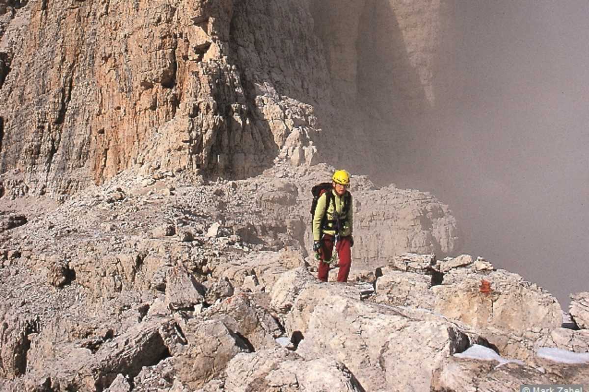 Der Klassiker für Alpinisten in der Brenta: Sentiero Bocchette Alte