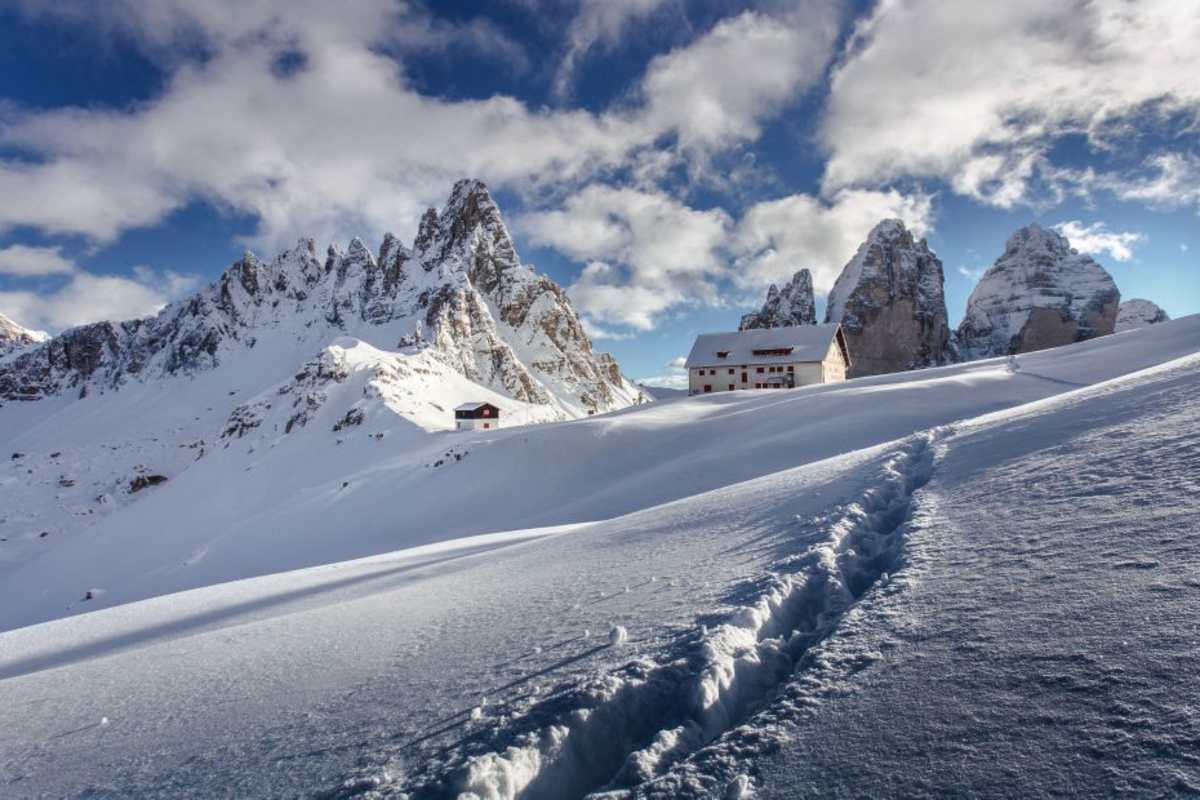 Schneeschuhtouren am Kreuzbergpass