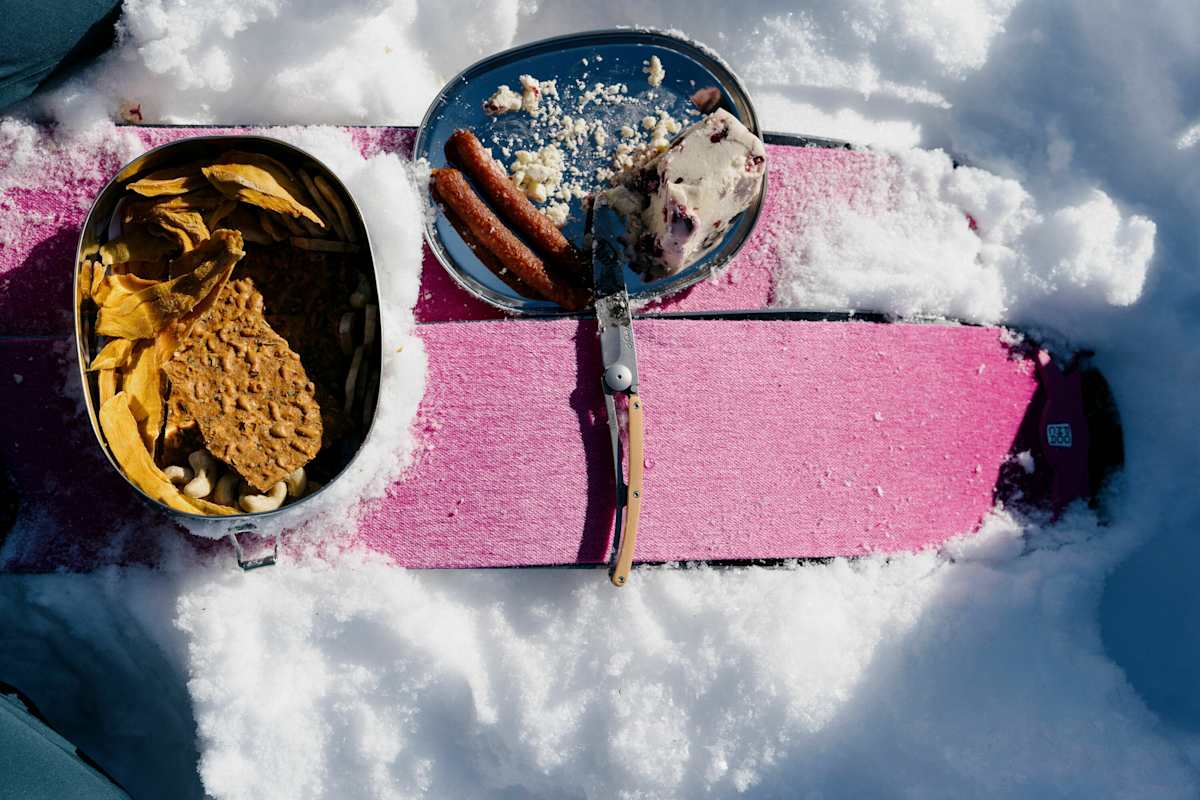 Wintercamping Proviant