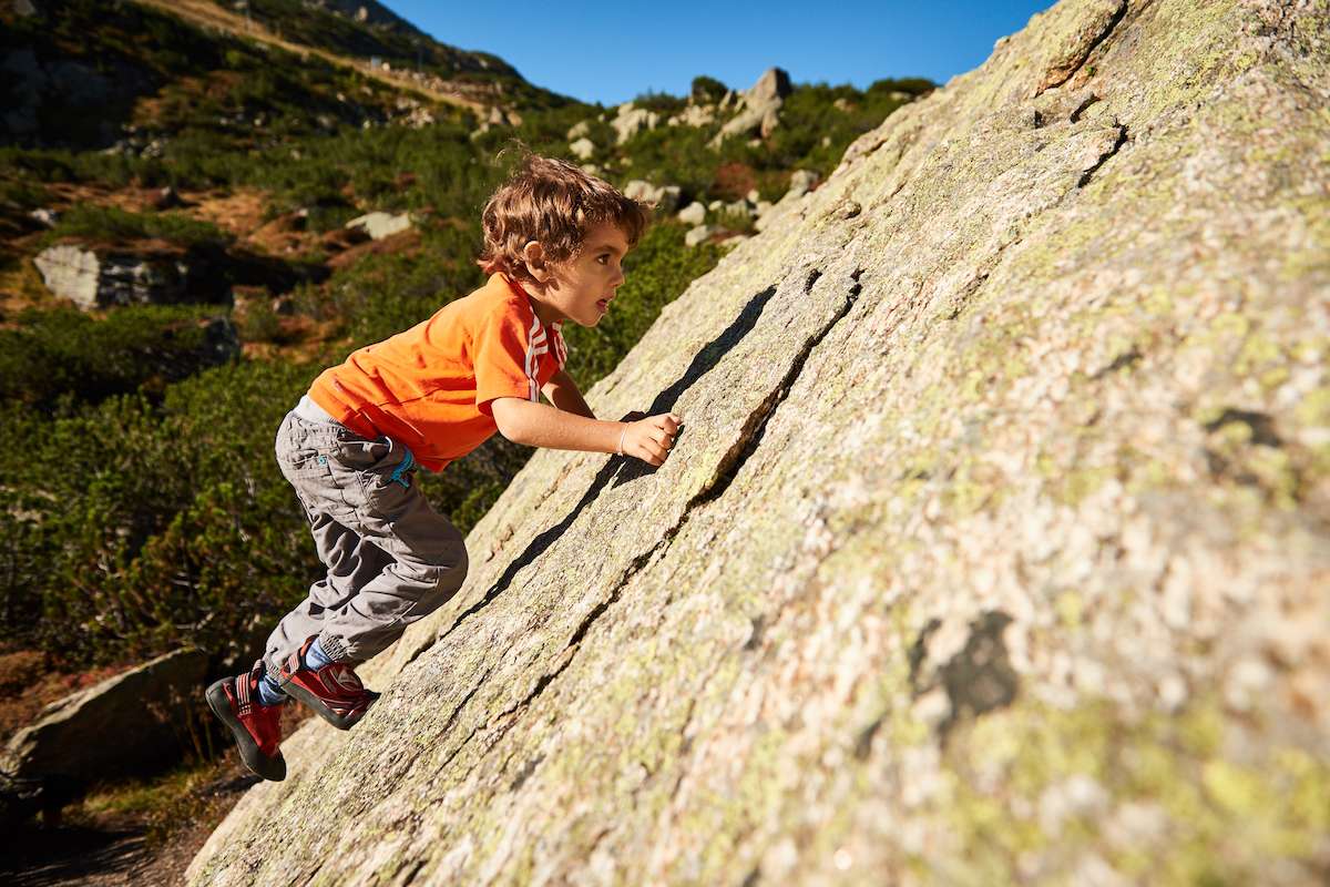 Boulderspaß, auch für die Kleinsten: Der Silvapark