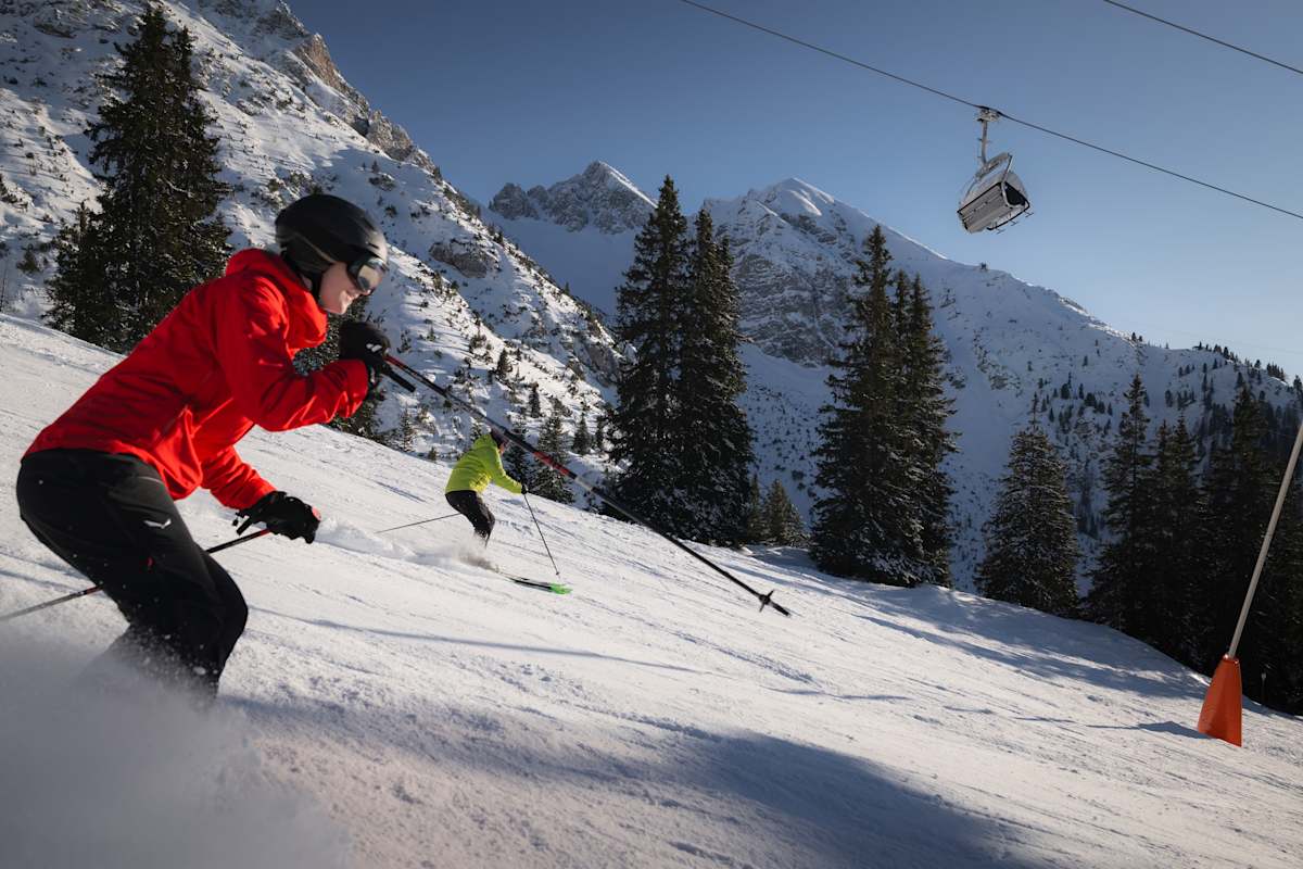 Das Skigebiet Rosshütte ist für Allrounder genau richtig.