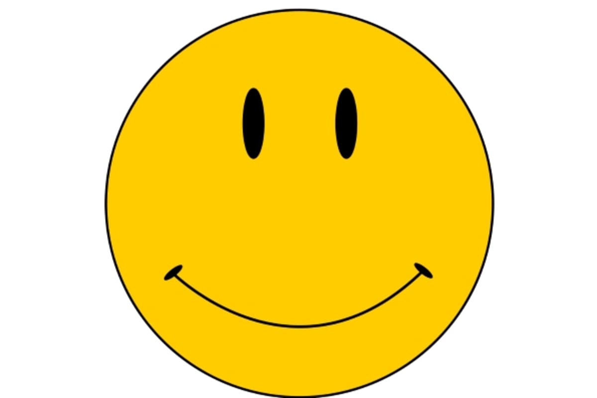 Harvey Balls Entwurf des ersten Smiley