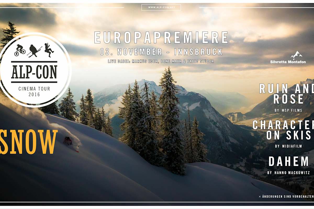 Alp-Con CinemaTour 2016 - Snow 