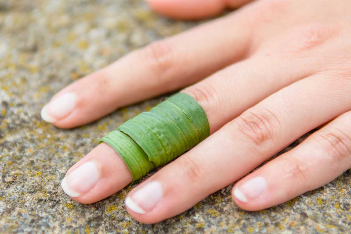 Outdoor-Apotheke: Spitzwegerich als Pflaster